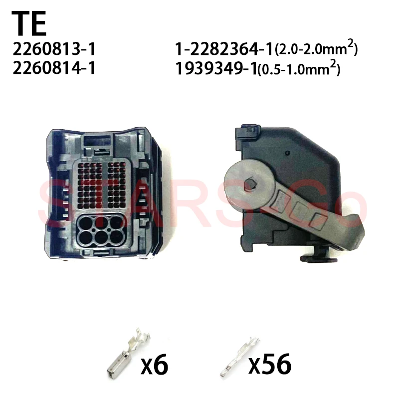 1-conjunto-2260813-1-2260814-1-1-2282364-1-1939349-1-62-pinos-circuitos-te-amp-conector-de-placa-de-computador-plugue-ecu