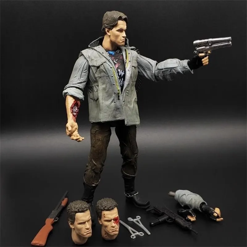 NECA Terminator Ultimate T-800 Arnold Schwarzenegger Exclusieve filmfilm Action Figure Speelgoedpopmodel