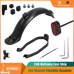 1 Set Electric Scooter Fender Kit For Xiaomi M365/M365 Pro Rear Mudguard Back  Hook Support Brake Light With Screws  Accessories