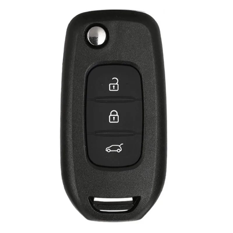 PCF7961M 4A Chip 433Mhz plegable 3 botones llave de Control remoto coche VA2 hoja de llave para Renault Megane 3