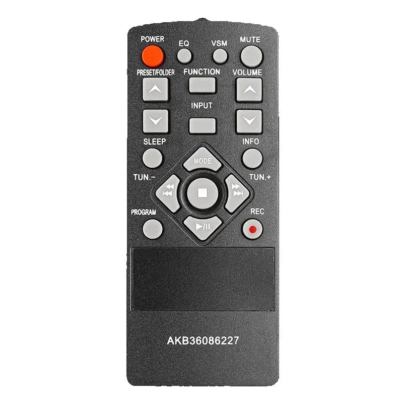 

AKB36086227 For LG Remote Control Replacement, For LG Micro Hi-fi Audio System XA-S66F XA-S63F XA-14 XA-S14F XA-16 XA-S16F XA-66