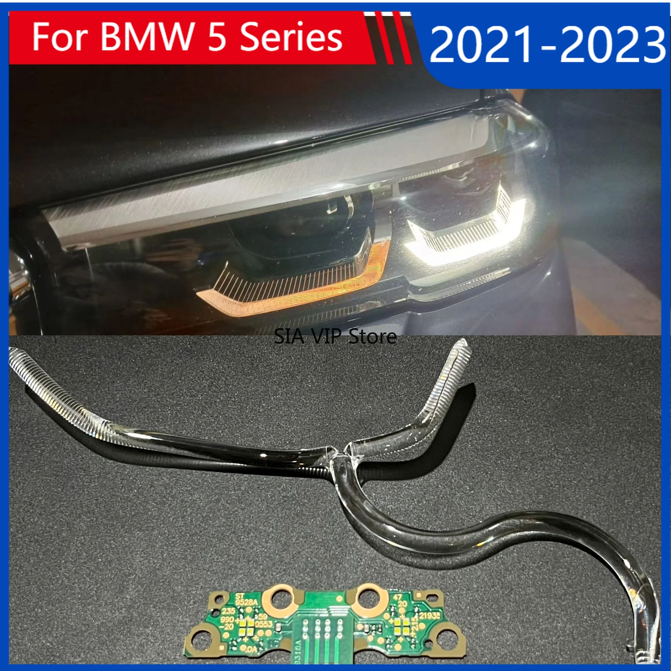 For BMW 5 Series G30 G38 2021-2023 LOW The Light Strip Light Source Module Is Suitable Ballast Angel Eye White Light Car DRL