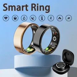 2024 nuevo anillo inteligente temperatura corporal multifuncional Monitor de salud del sueño rastreador de Fitness impermeable anillos digitales