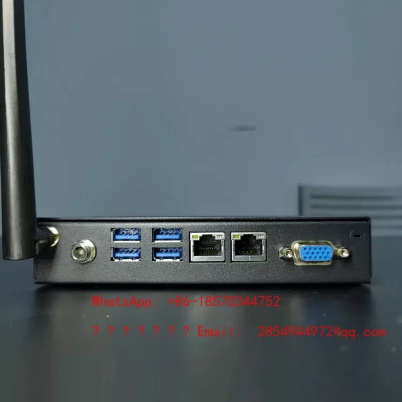 2026    Gigabit Network Card Quad-core X5-E3940 Industrial Control Mini PC, Suitable for Soft Router J4125 DDR3L