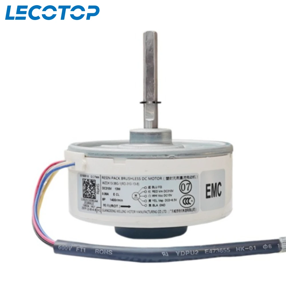 

Новый WZDK13-38G-1 RD-310-13-8 внутренний блок двигателя вентилятора постоянного тока для запасных частей для кондиционера Midea