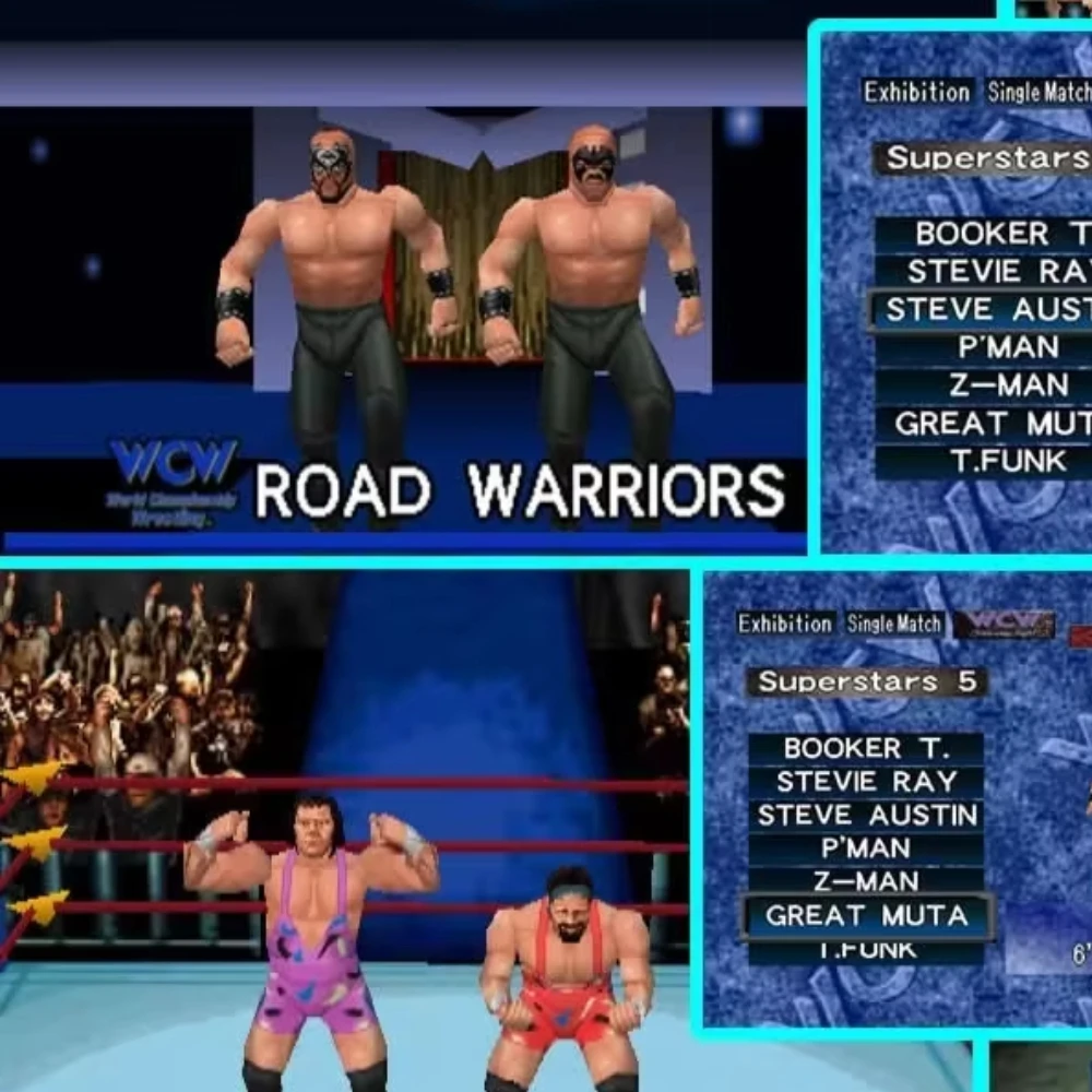 64 Bit Games ** WCW Saturday Night Live ( English USA Version!! )