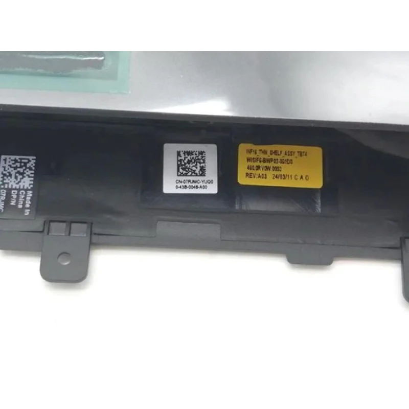 Y + nueva cubierta de tira de bisagra Lcd salida de aire para Alienware M16 R1 Gaming 07RJMC 7RJMC