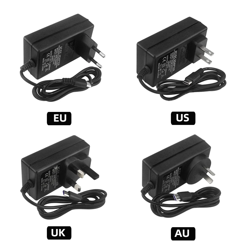 Pomarańczowy Pi 5 zasilacz 5V 4A ładowarka 20W rodzaj USB C zasilacz ue usa UK AU wtyczka dla OPI 5 / 4 majątek funduszy celowych LTS / 3 majątek funduszy celowych LTS Raspberry Pi 4B