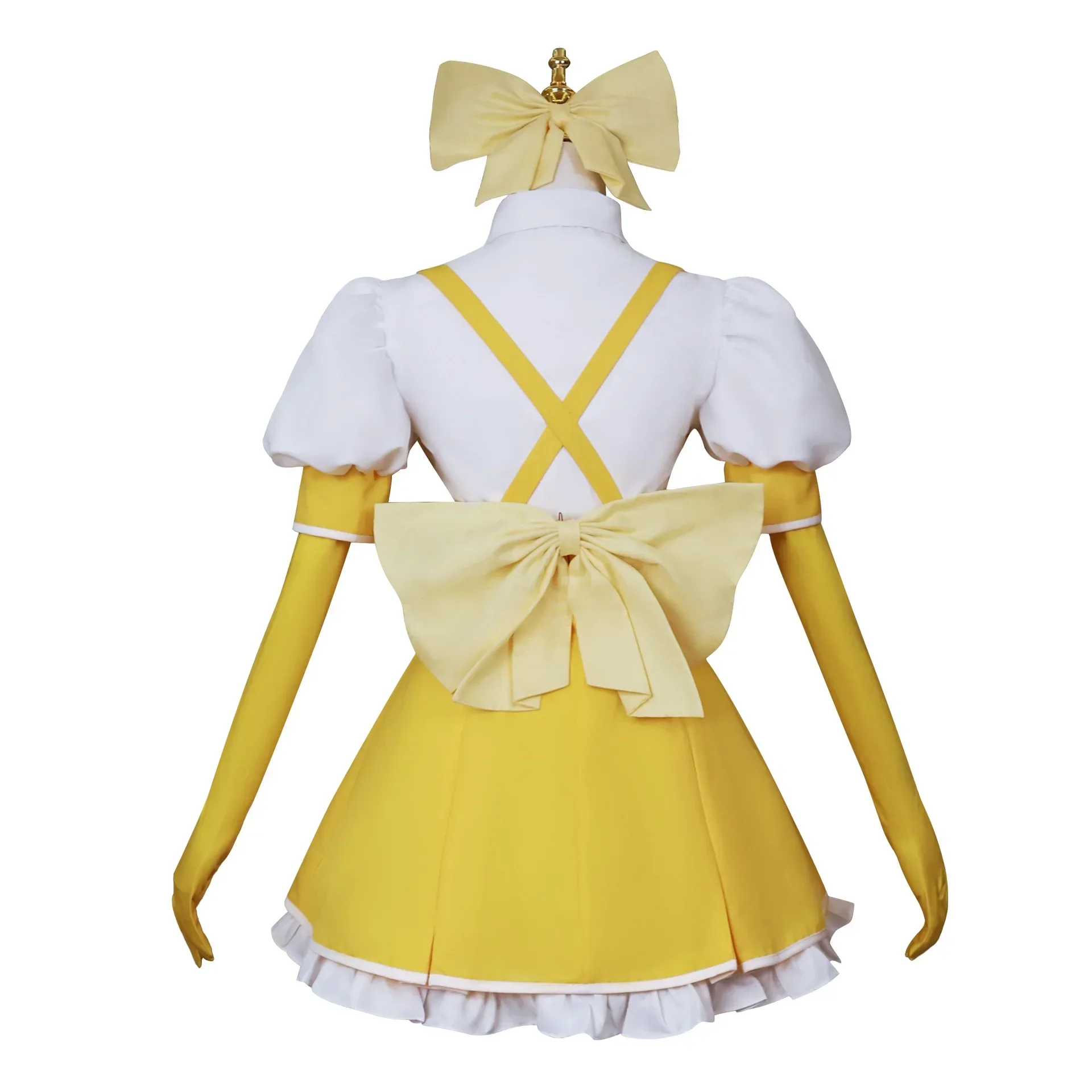 Anime Cos Tenkawa Kaoruko Cosplay Costumes Outfit I Admire Magical Girls Halloween Christmas Uniform Suits Maid Cosplay Dress