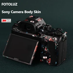 For SonyA7SIII A7M3 A7R3 A7M2 A7R2 A7SII A7M4 A7Ⅳ A7I A7 A7C Wrap Skin 3M protector Film Decal Wrap Camera Body Skin Case Cover