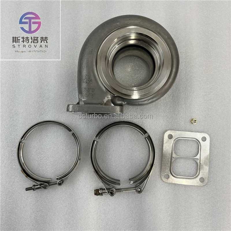 

Турбокомпрессор оригинальный G40, стандартное вращение, корпус турбины из нержавеющей стали 757707-0033 AR0.95 T4 G40-900 G40-1150