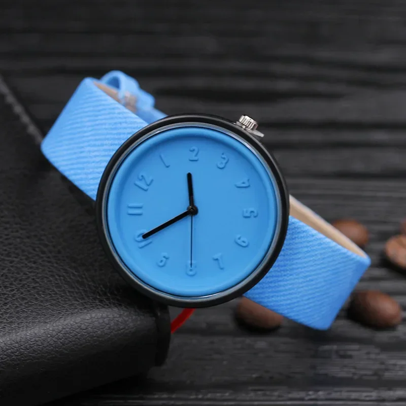 Digital Scale Women's Watches Simple Quartz Wristwatches Leather Watches Casual Ladies Watch Gift for Everyday Reloj Para Mujer