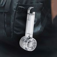 Air Cooler USB Charging Cooling Fan Transparent Portable Mini Fan 3-Speed Refrigerable Turbo Handheld Fan Travel