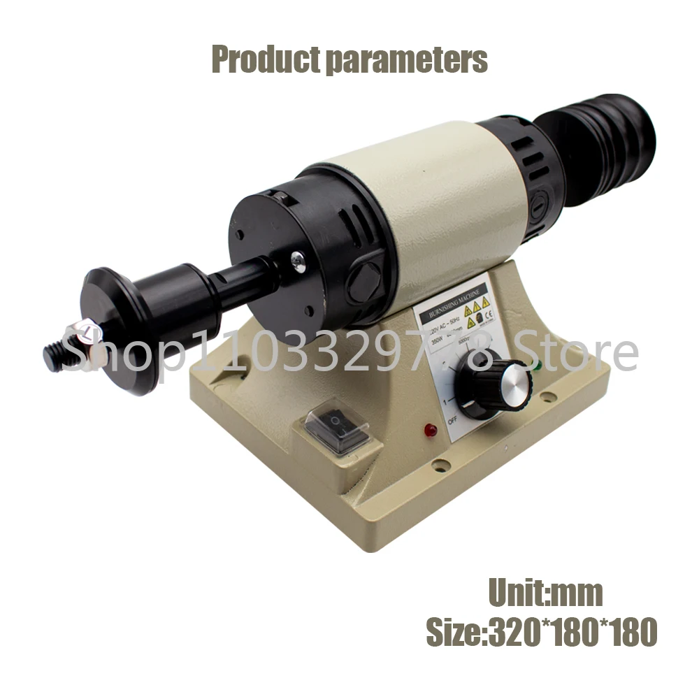 DIY Leather Polishing Burnishing Machine Leather Edge Grinding Machine 0-8000RPM