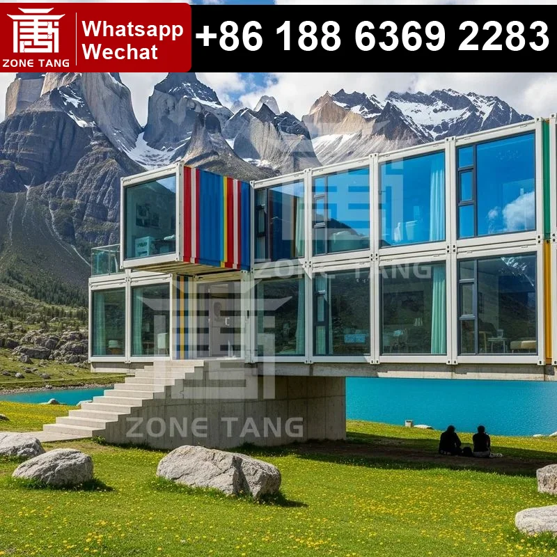 

Energy Saving System Prefab Houses Waterproof Insulation Prebuilt Homes Factory Garden House Prefab Flat Pack Home Convenient