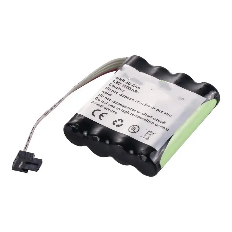 4/HR-4U AAA  4.8V 1000mAh Camera NI-MH Battery Pack