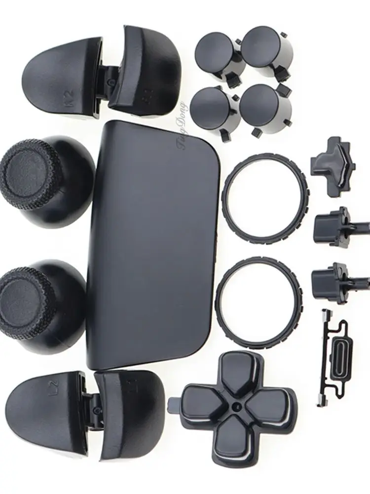 Komplettes Set für PS5 V3.0 BDM-030 Controller: Joystick-Kappen, L1 R1 L2 R2 Trigger-Tasten, Richtungs- und Aktionstasten, Home-Gamepad-Tasten