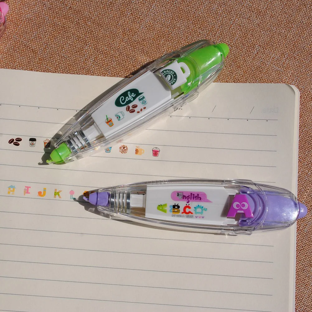 

5 Pcs Correction Tape Scrapbook DIY Diary Decorate Decorative Pen Scrapbooking Child
