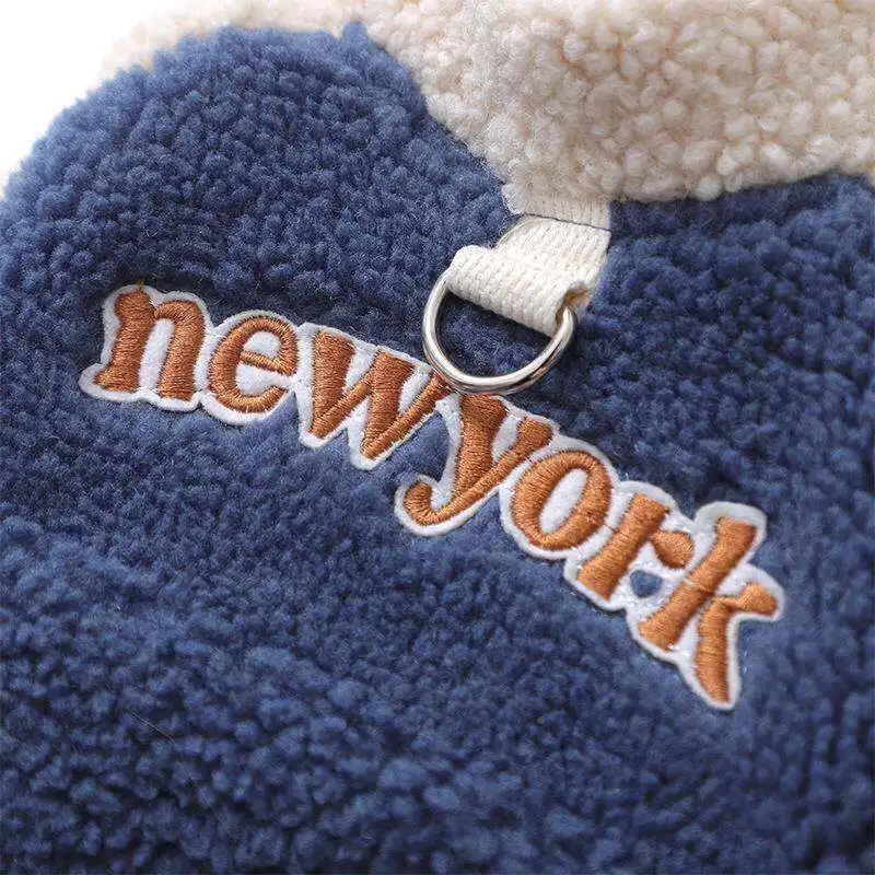 Cat Clothes Can Be Pulled, Thickened Warm and Cold-proof Coat Cloth