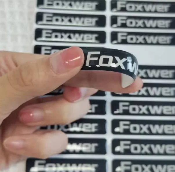 Aangepaste Epoxy Label Afdrukken Waterdichte Transparante Gel Logo Sticker 3d Epoxy Dome Sticker