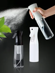 500/200/300ml Hair Spray Bottle Refillable High Press Continuous Spray Bottle for Hair Salons Alcohol Fine Mist Home Makeup Hydr
