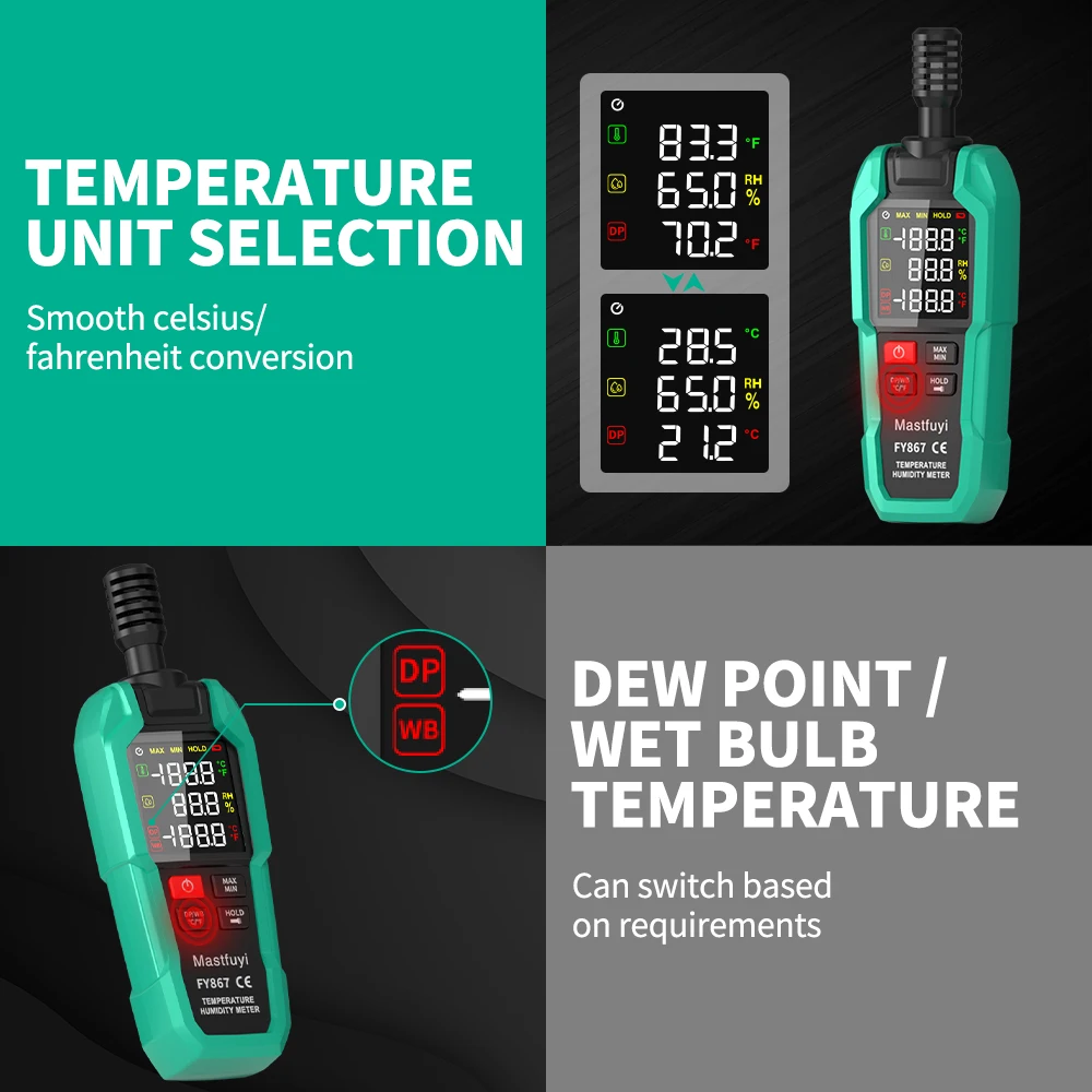 Thumbnail 4 - #47 Digital Thermo Hygrometers Price Drop Alerts