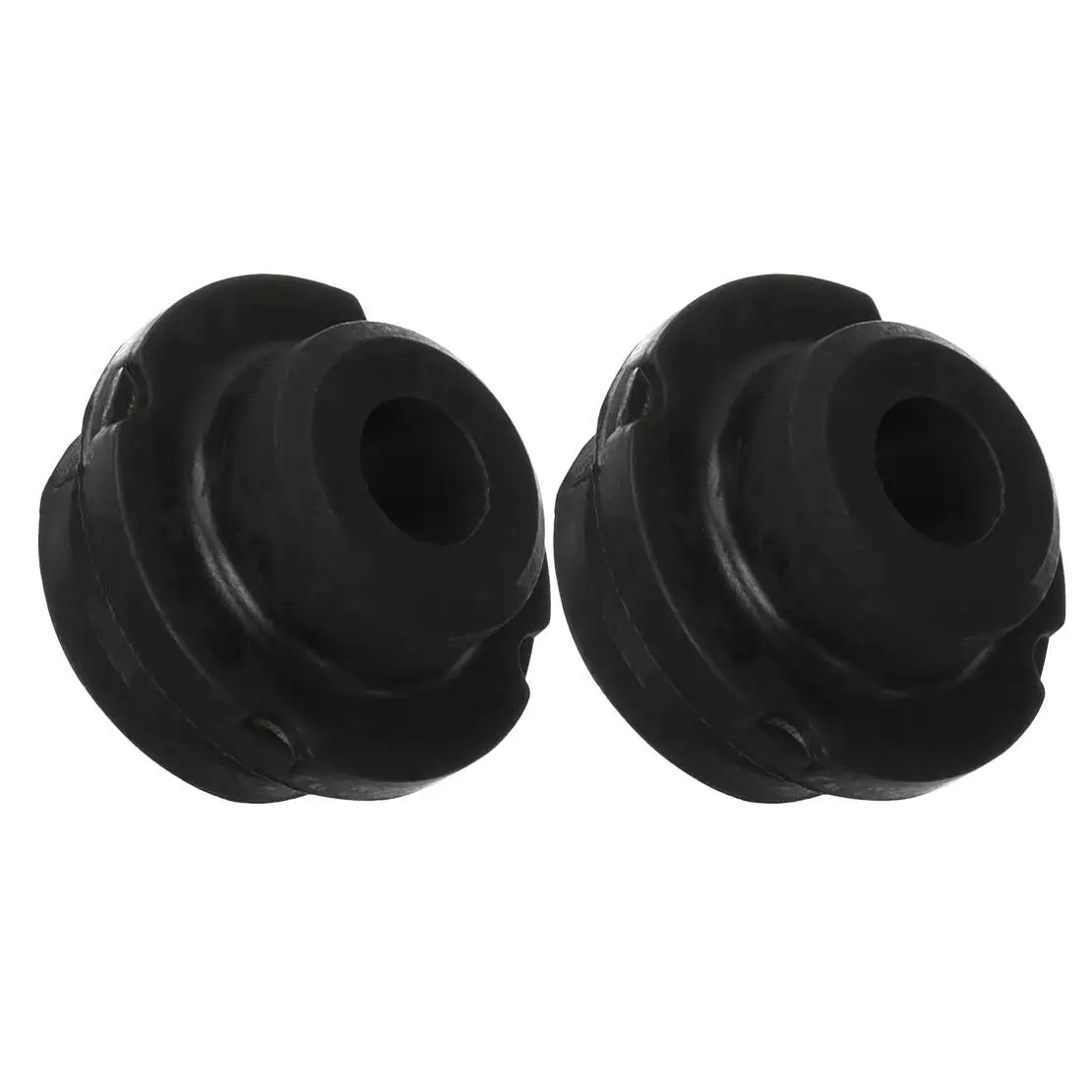253363X000 253362V000 2pcs Radiator Lower Insulator Bushing Fit for Kia Rio Soul 1.6L Hyundai Elantra Black Rubber