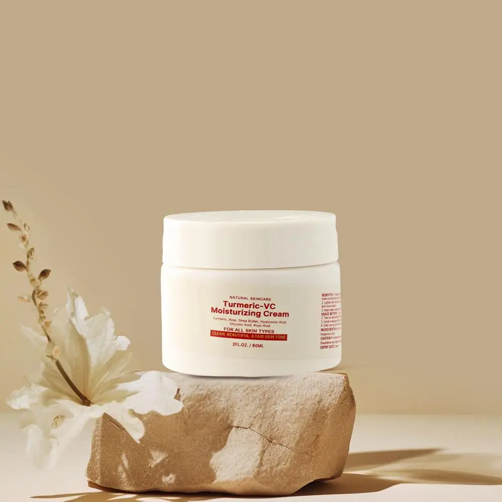 Cúrcuma Whitening Sardas Soro Creme, Anti-Aging Acne Face Care, Melasma Dark Lighten, Melanin Spots, Brighten, S Z5E5, 60ml