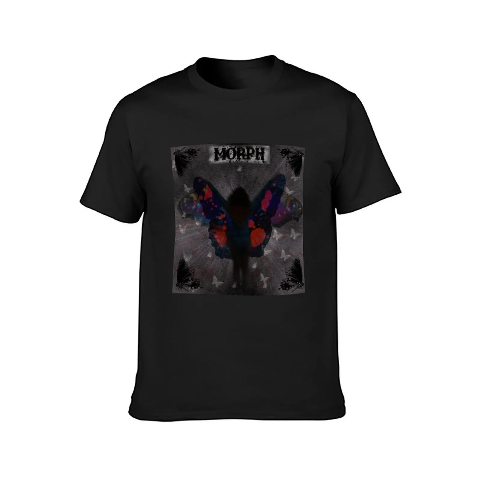 Morph Album Cover T-Shirt oversized tops t shirts for men pack