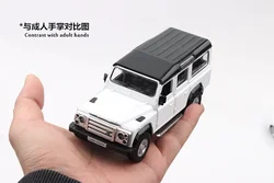 1:36 Land Rover Defender modello in lega simulazione forza controllo giocattoli per auto decorazione collezione regalo A274