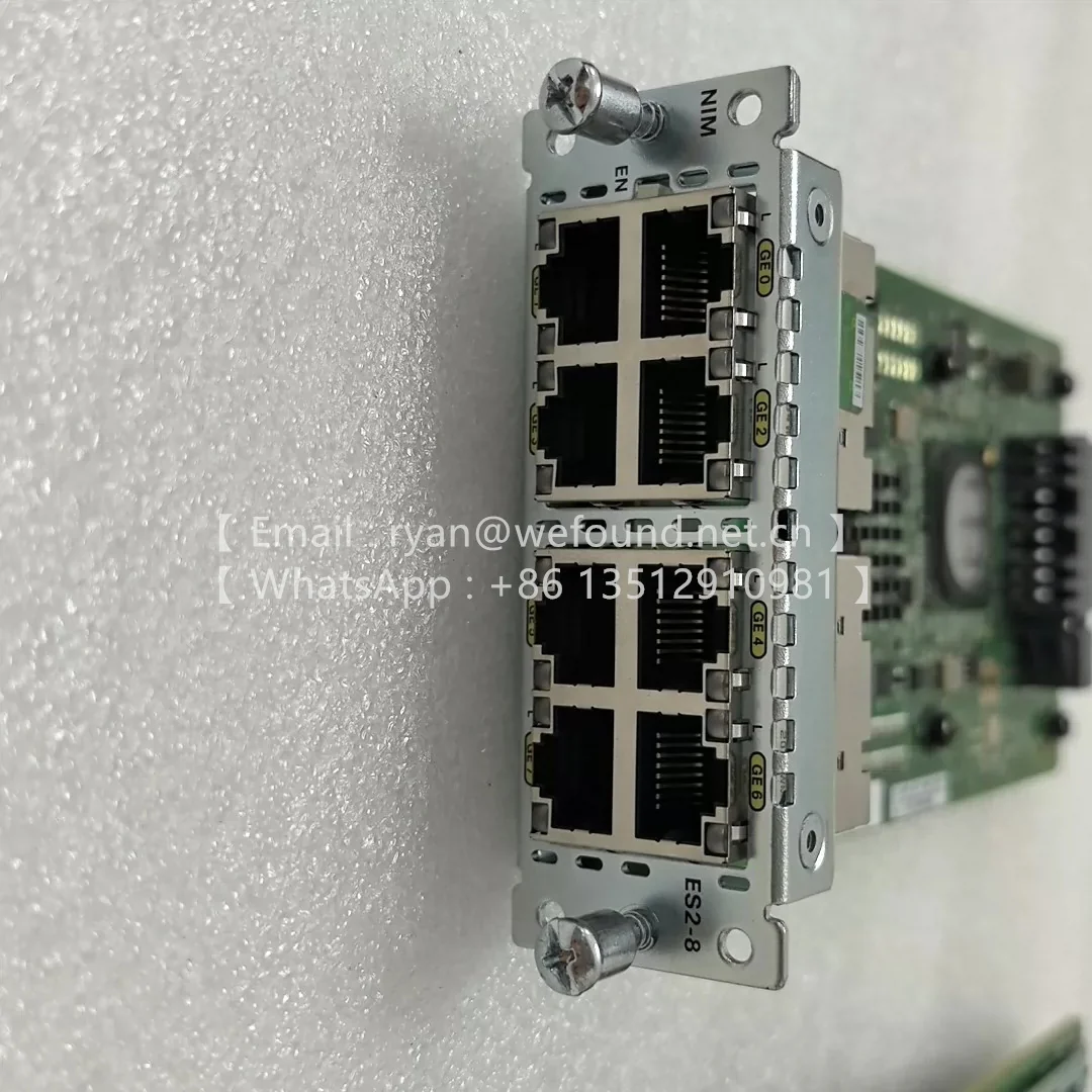 Module d'interface réseau EtherSwitch NIM-ES2-8 8 ports couche 2 Gigabit