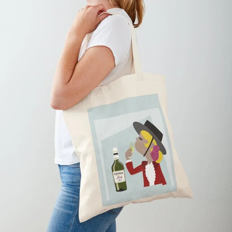 Tio Paco Sherry Wine Tote Bag bolsas de compras para mujer bolso de compras para mujer bolso de mano para mujer
