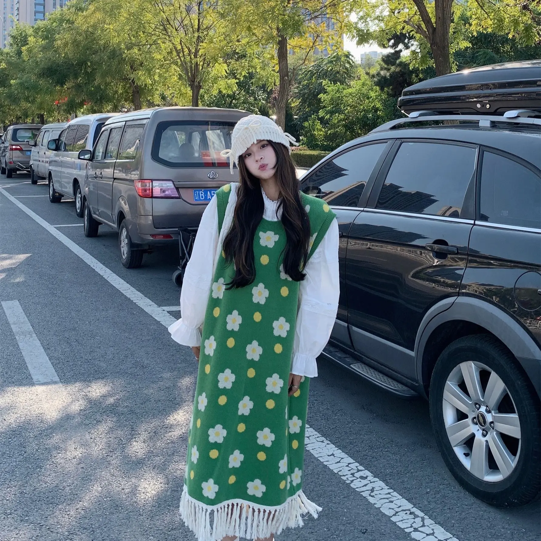 Knitted Sleeveless Dresses For Woman Party Wedding Womens Autumn Slim-Fitting Stand-Up Edgy Officewear V-Nek Casual Hooded Solid