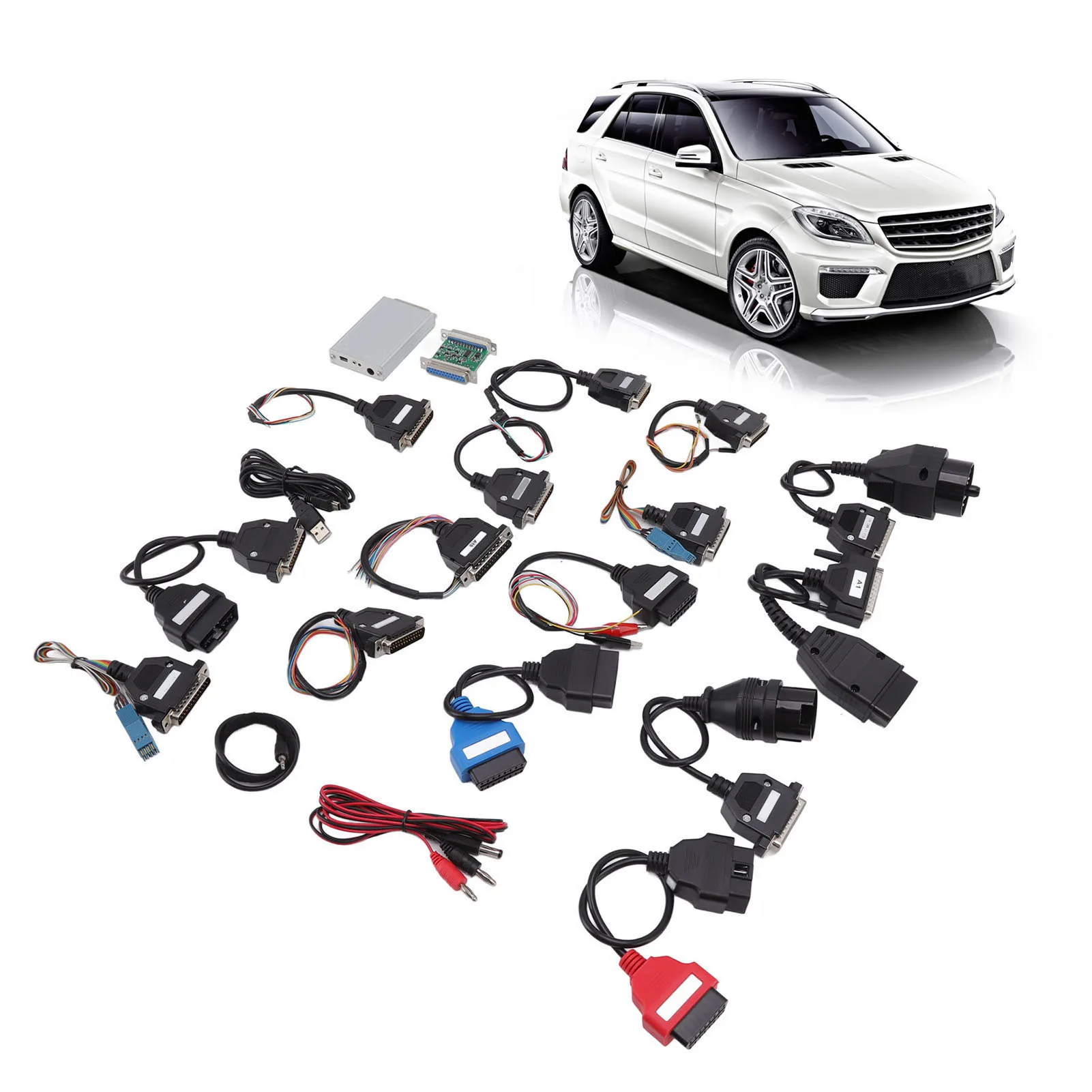 

20 шт., набор автомобильных диагностических инструментов, многофункциональный тестовый инструмент для сканирования, универсальный комплект для обнаружения электрических неисправностей