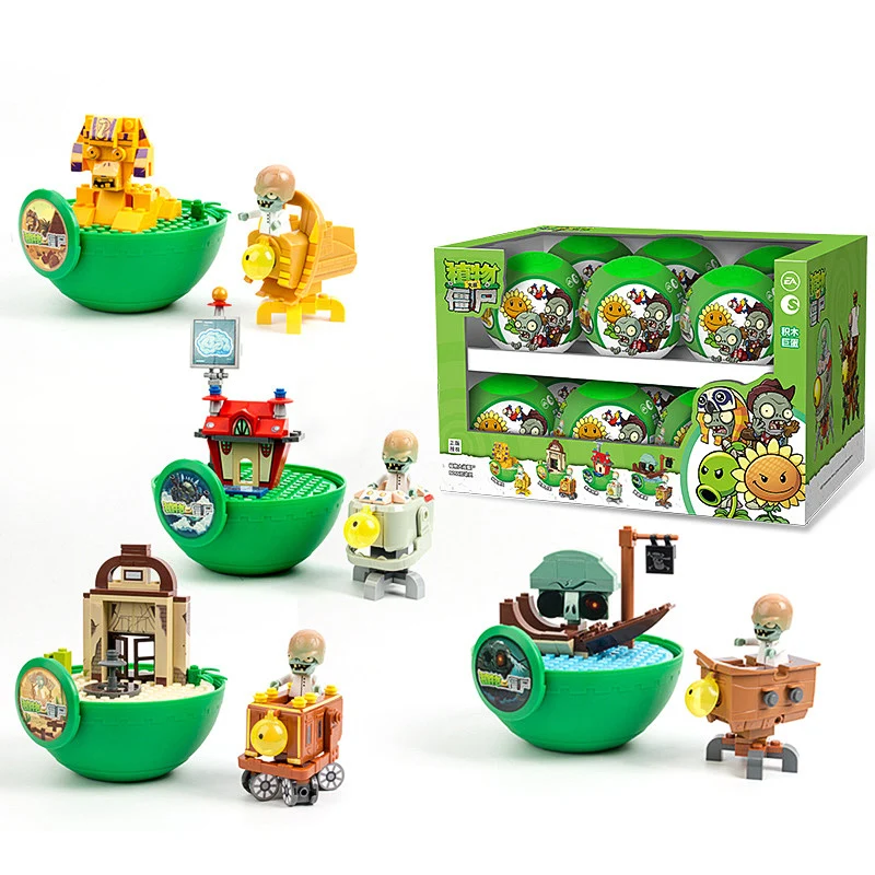 plants-vs-zombies-4-blocos-de-montar-de-zumbis-em-estilo-capsulas-de-brinquedo-grandes-futuro-distante-antigo-egito-mares-piratas-modelo-de-jogo-brinquedos-presentes