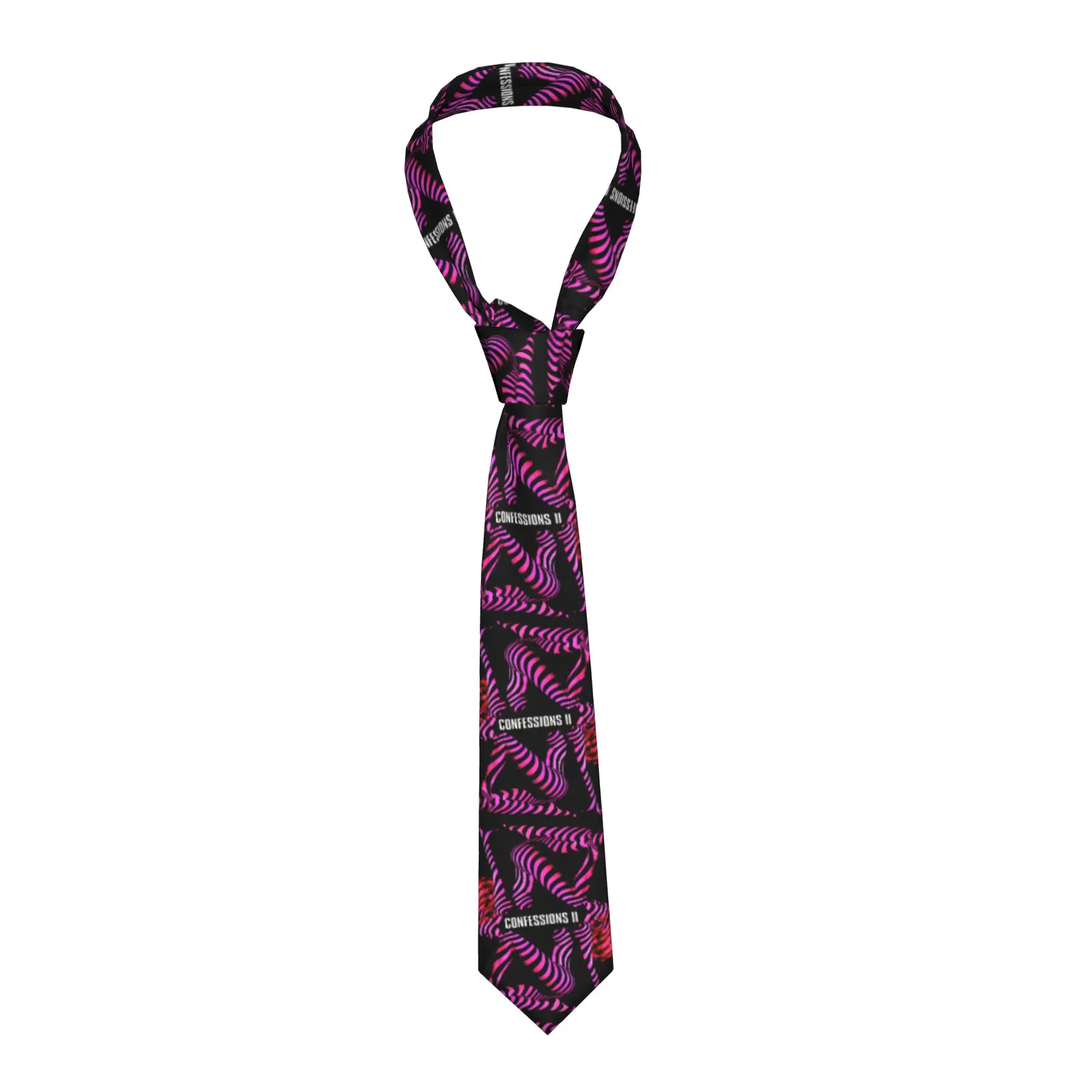 Confessions Il Album Madonnas Tie  Classic Elegant Neck Ties For Unisex Adult Business Quality Collar Tie Necktie Accessories