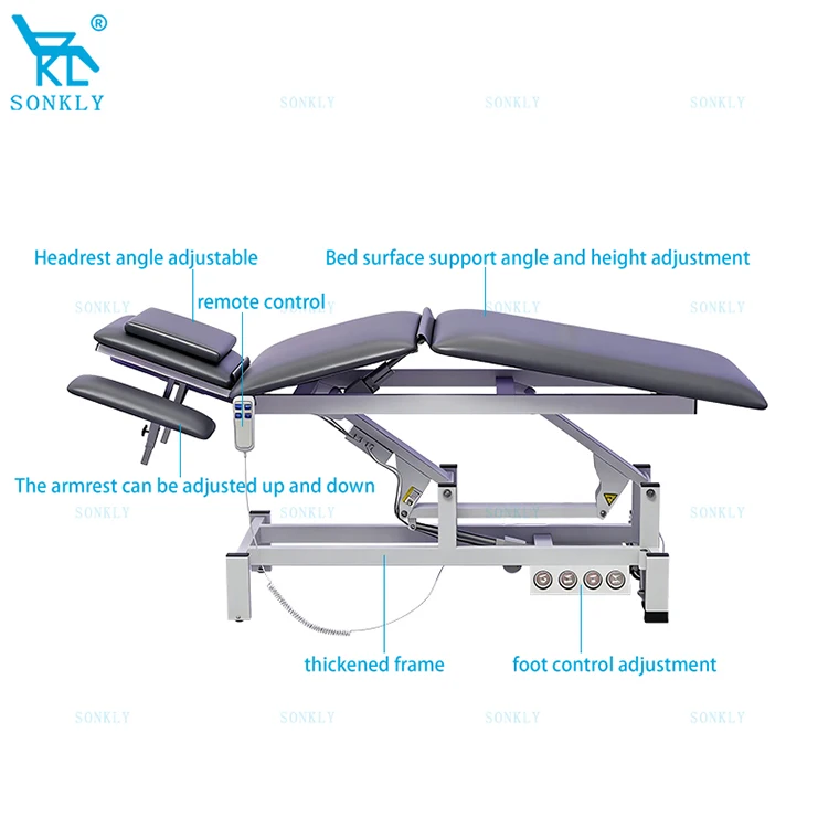 

Medical Physical Therapy Bariatric Treatment Couch Bed Physiotherapy Electric Rehabilitation Bobath Table