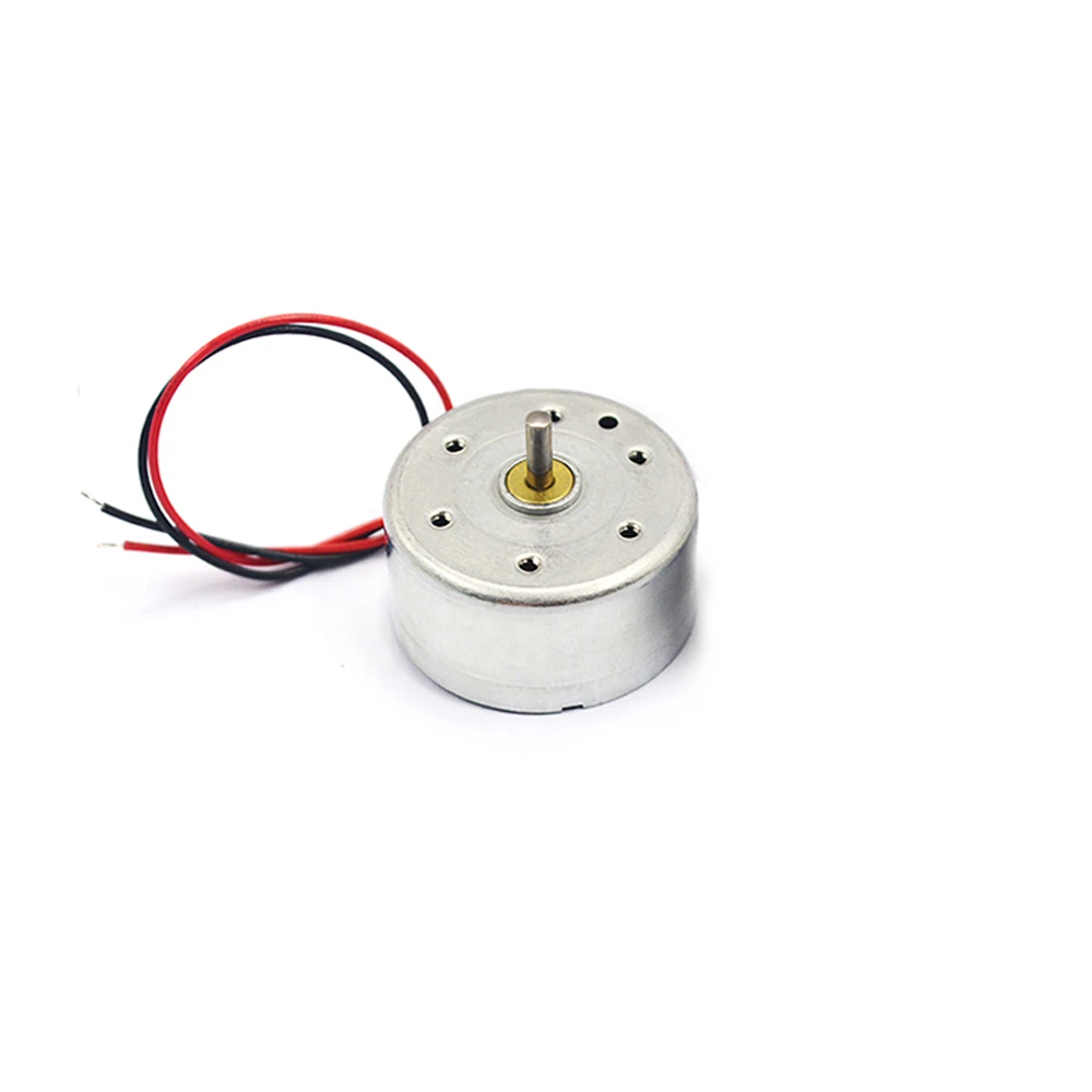 1Pcs R300C Micro DC Motor 7000RPM DC 1.5V-6V High Speed Tiny Motor Low Noise High Torque DC Motor for DIY Making