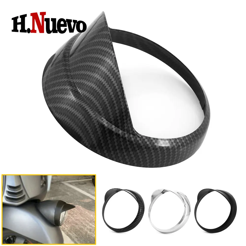 

Motorcycle Headlight Cover Front Head Lamp Frame Protector Guard Decorative Accessories For GTV LXV VXL 300 GTV 300 2013-2021