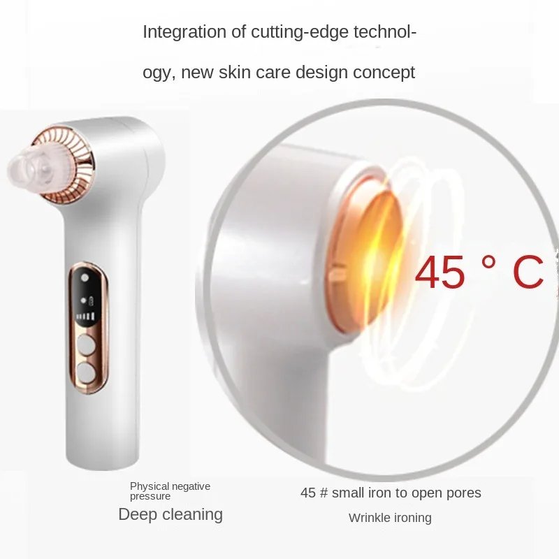 อุปกรณ์ดูดสิวหัวดำแบบฟองเล็ก, เครื่องดูดสิวหัวดำไฟฟ้าทรงพลัง, เหมาะสำหรับทั้งชายและหญิง, เครื่องทำความสะอาดรูขุมขน