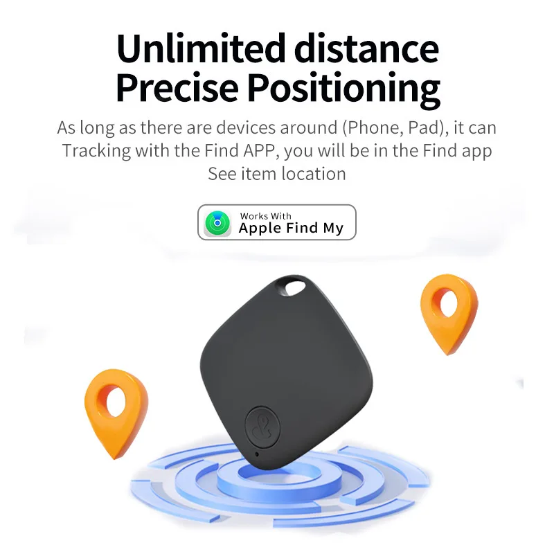 

Findmy locator airtag is suitable for apple system pets, elderly and children anti-lost tracking anti-lost device