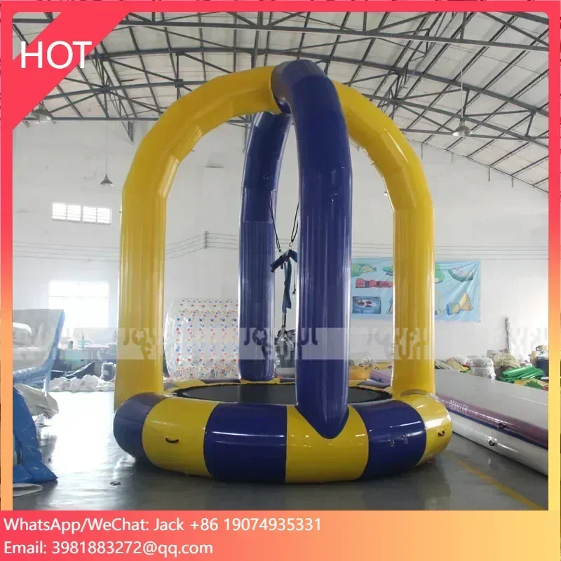 

Joyful Fun Commercial inflatable bungee trampoline inflatable bungee jumping