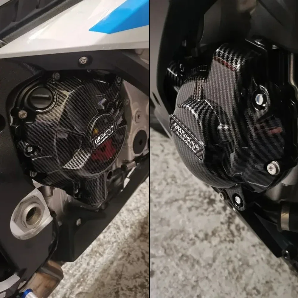 ل BMW S1000R 2021 S1000RR 2019-2024 دراجة نارية ملحقات غطاء المحرك حماية مجموعة #4