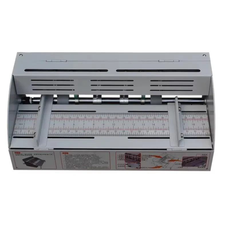Electric Table Creaser Slitter Perforator Office Equipment for Card Color Page Business Stationery Machine Essential for Work