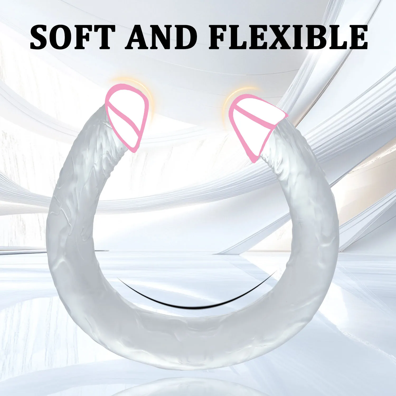 دسار مزدوج الأطراف لألعاب الجنس المثليات G-بقعة مرنة الشرج المهبل القضيب محفز النساء لينة واقعية القضيب للزوجين مثلي الجنس