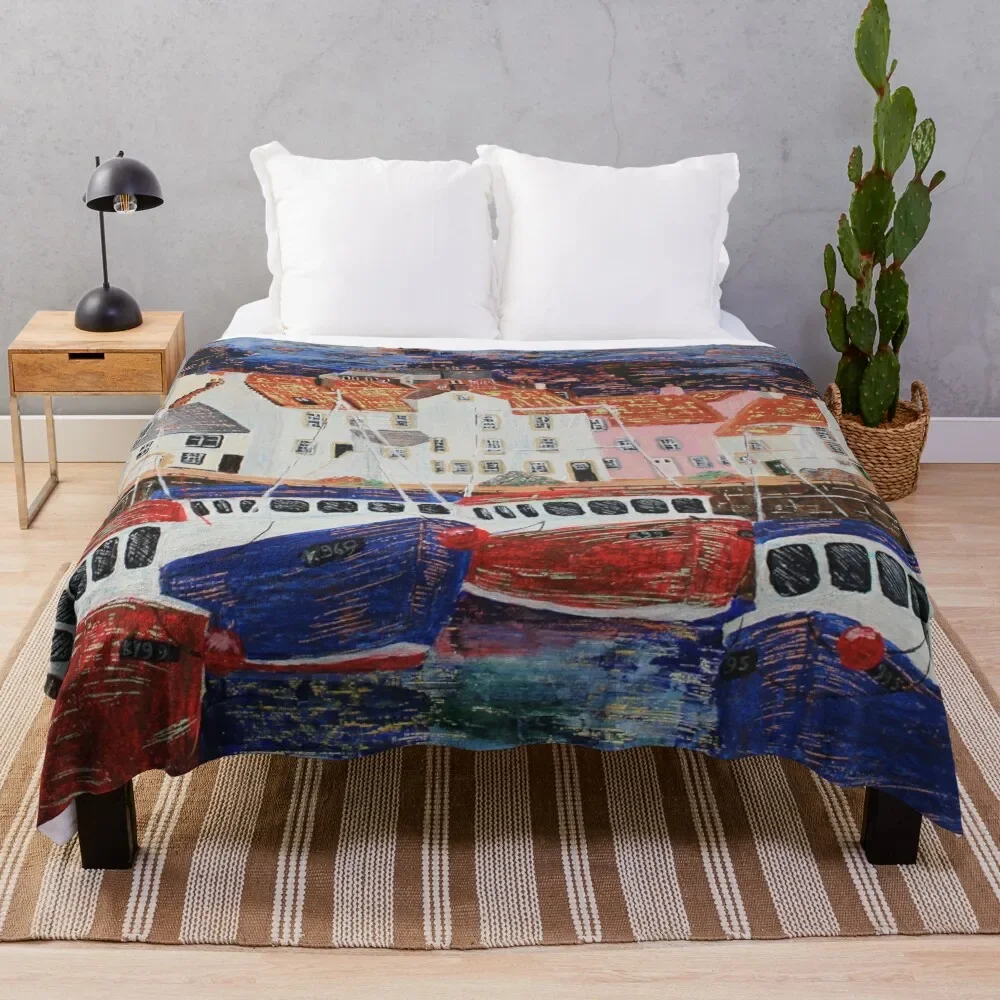 

Pittenweem Harbour 3 Throw Blanket Air Conditioner Soft Blanket for Office Home