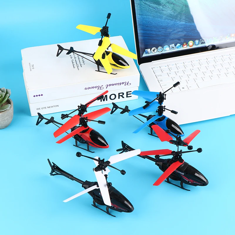 1Set Mini Guide Airplane Aircraft Remote Control Airplane Flying Helicopter Children Flashing Light Aircraft Kids Toy Gift