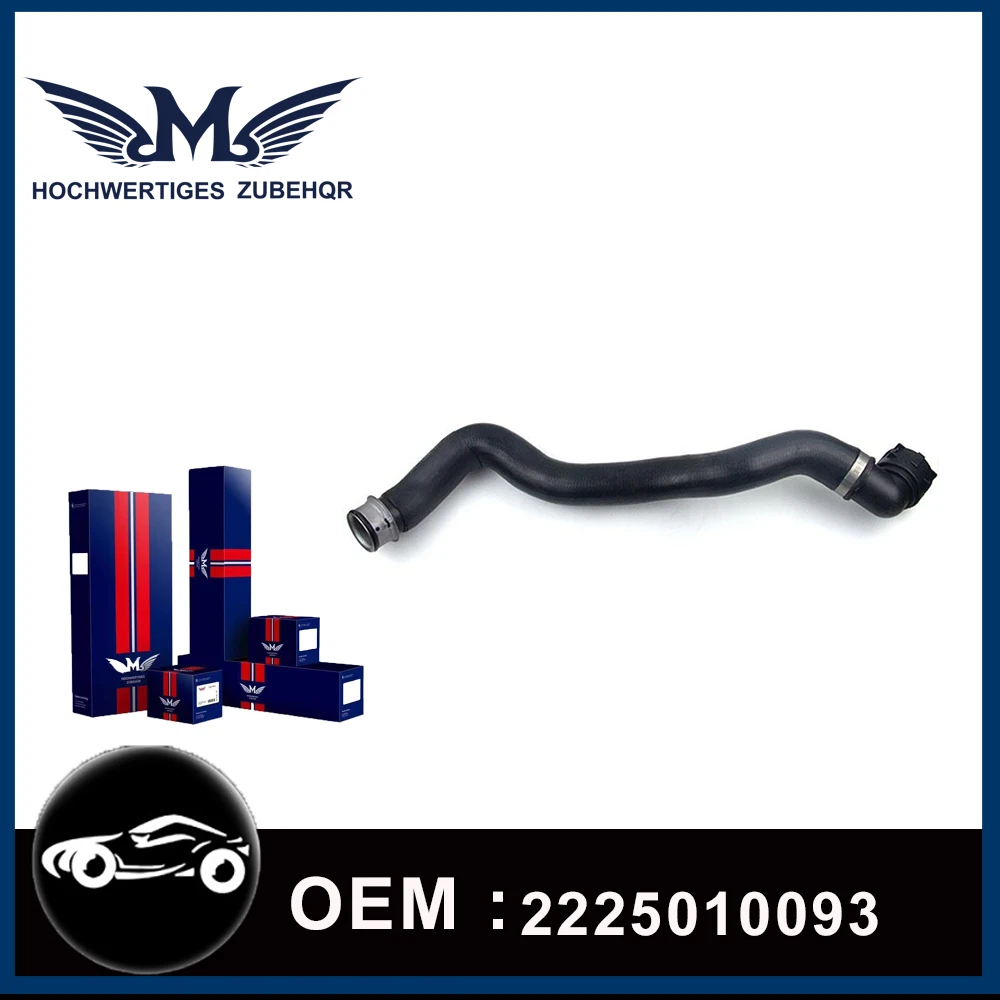 

M Brand A2225010093 Auto Parts 1pcs Engine Radiator Coolant Hose For Mercedes Benz W222 S320 400 500 600 S63 AMG OE 2225010093