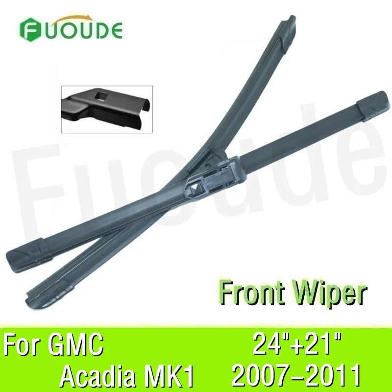 

Wiper Blade For GMC Acadia MK1 24"+21" Car Windshield Windscreen Rubber 2007 2008 2009 2010 2011