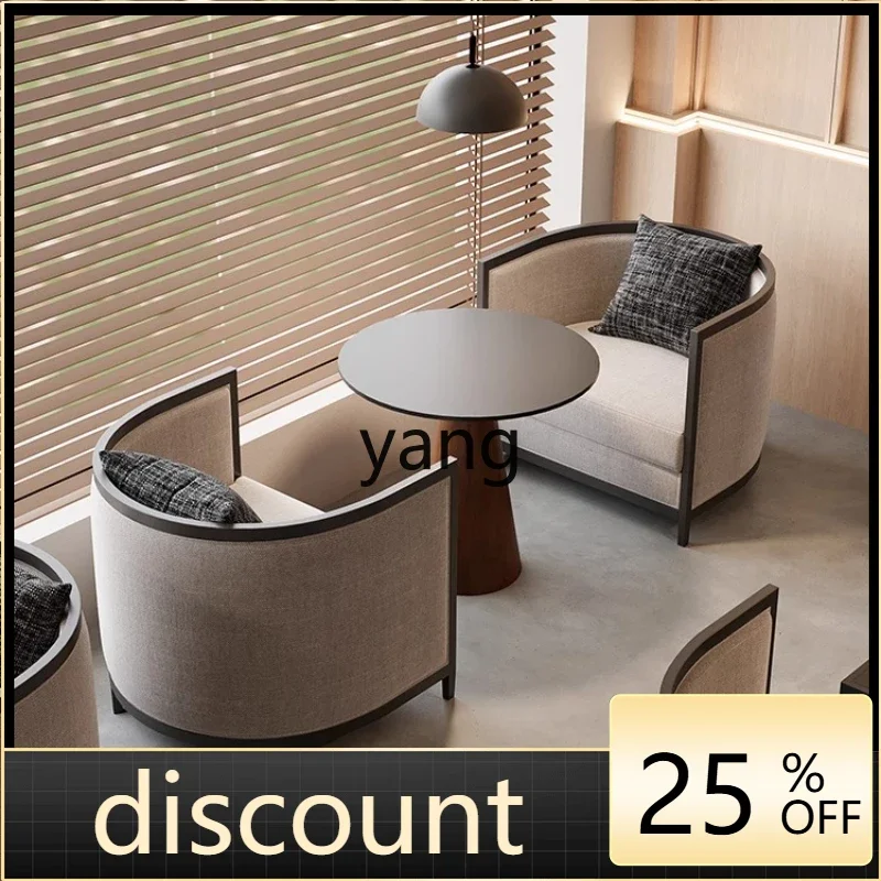 CX Modern New Chinese Negotiation Sofa Light Luxury Hotel Lobby Rest Area Reception Card Seat